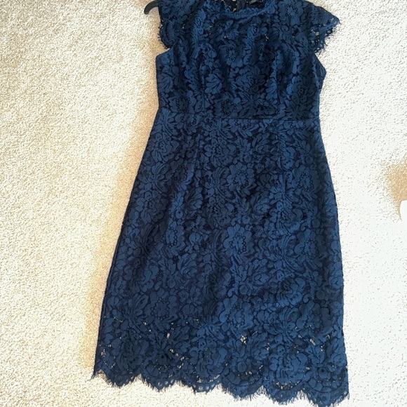 MEROKEETY Lace Cocktail Dress - Sleeveless, Elegant, Size Large - NWT - Picture 9 of 9